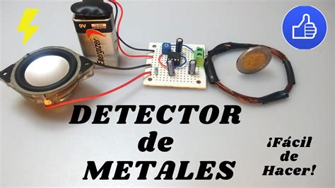 como fabricar un detector de metales|detector de metales preciosos.